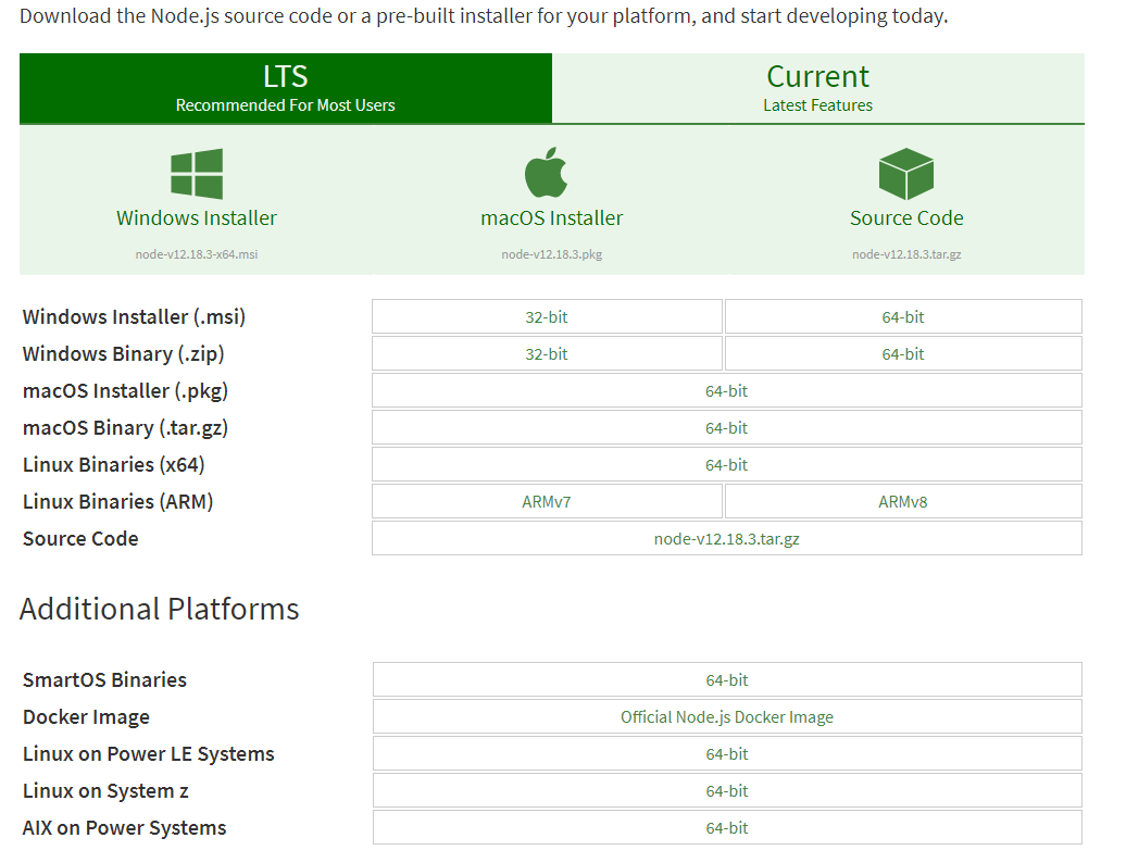 nodejs